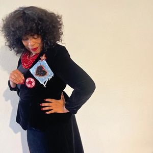 🔥Beautiful Customize Vintage Black Velvet Blazer